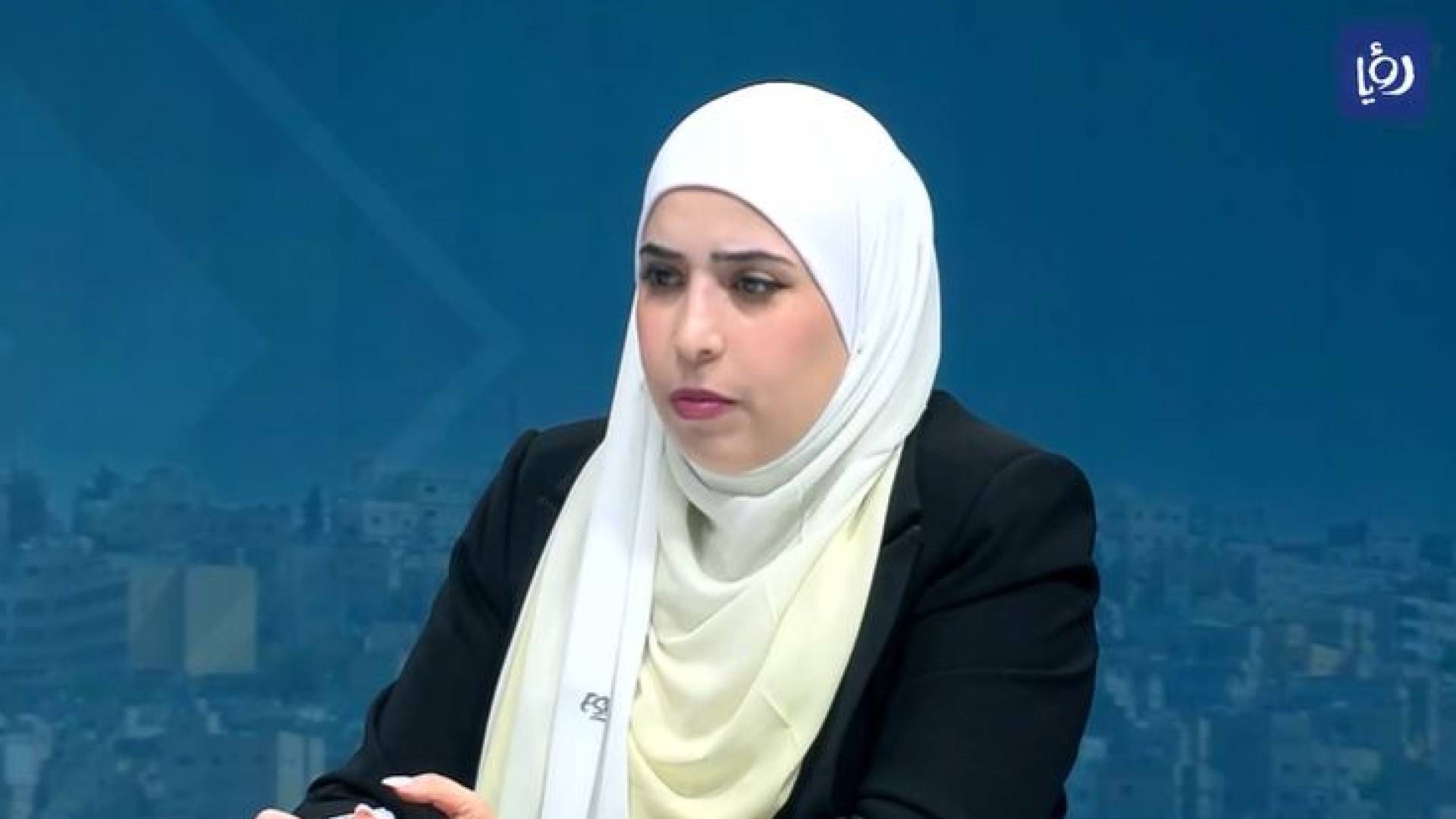 سوسن المطر العجارمة مرشحة تحالف التيار الديموقراطي