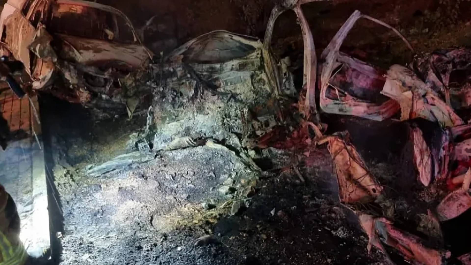 صورة لإحدى العمليتين اللتين وقعتا يوم الجمعة الماضي في مستوطنتي غوش عتصيون وكرمي تسور