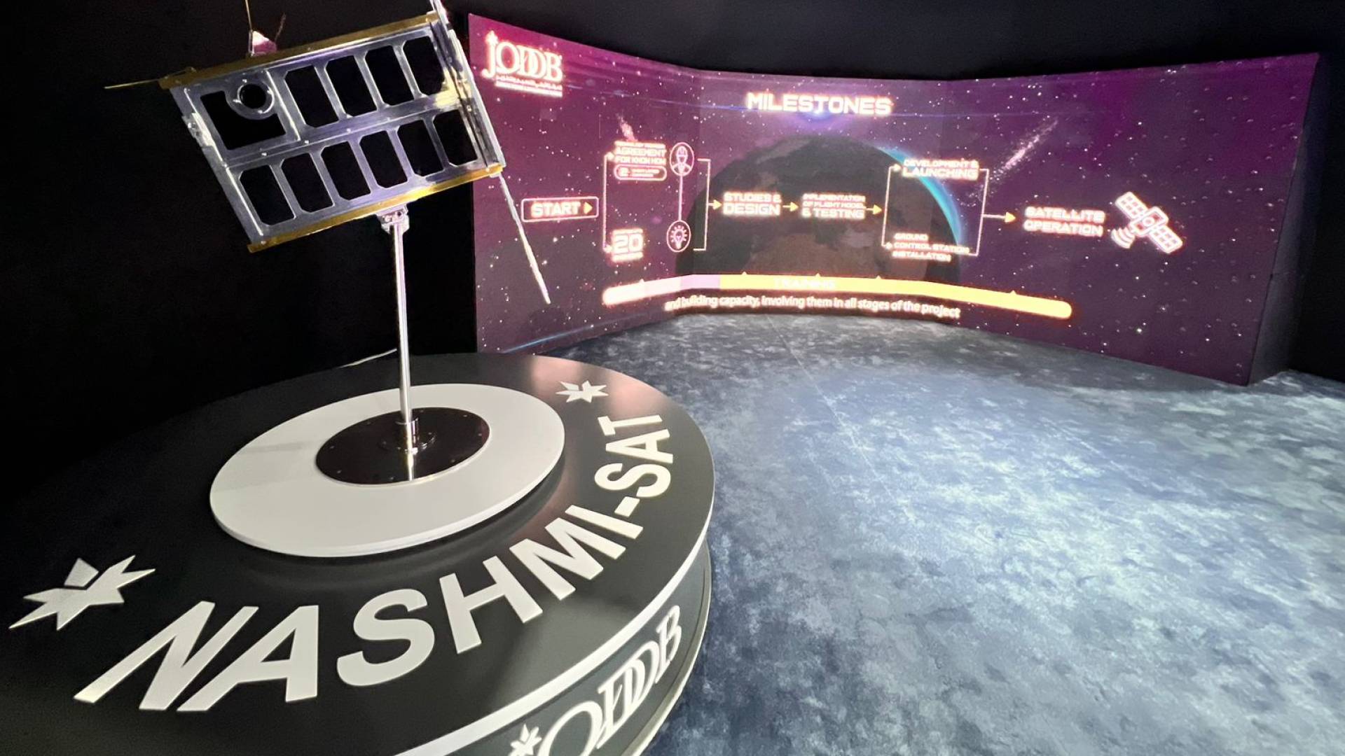 قمر اصطناعي أردني نشمي سات