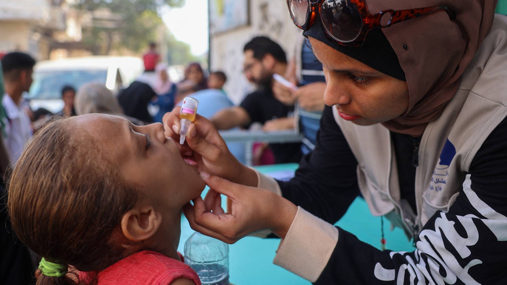 "الصحة العالمية": 161 ألف طفل تلقوا مطعوم شلل الأطفال في قطاع غزة