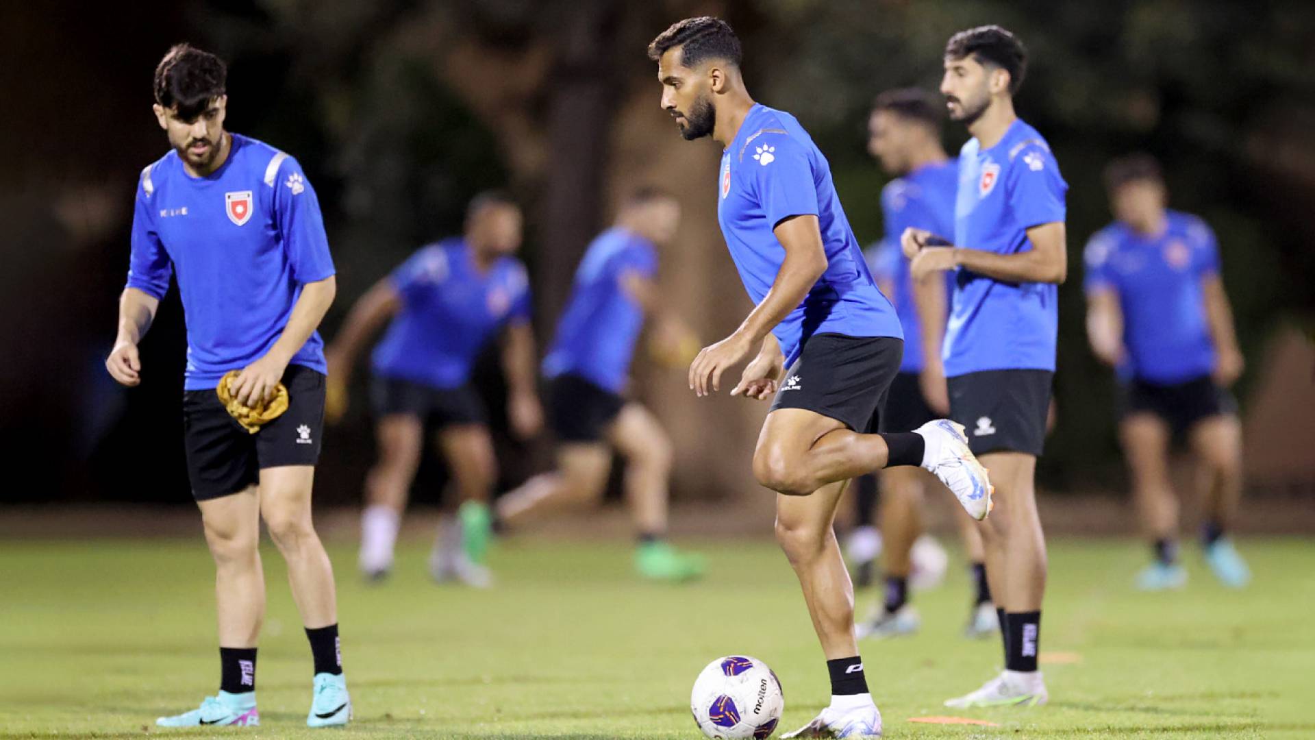 من تدريبات المنتخب الوطني