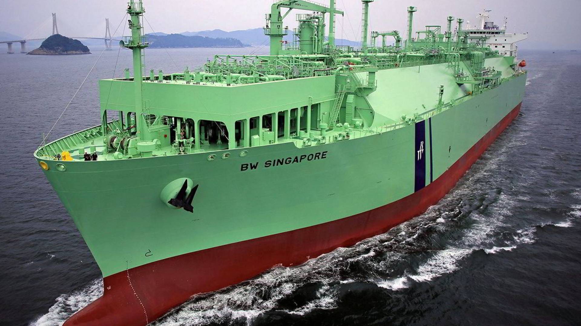 باخرة تخزين غاز