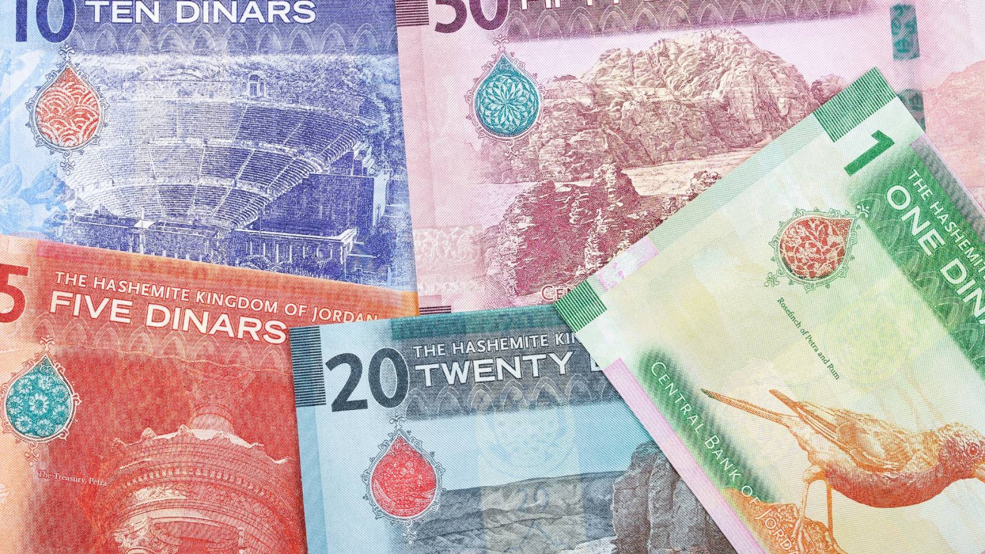 عملة ورقية أردنية