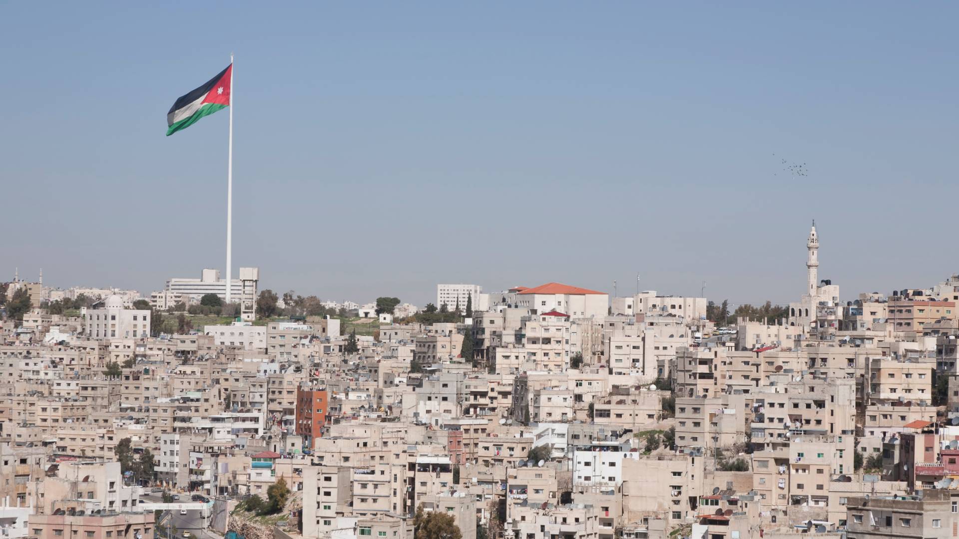 لقطة عامة للعاصمة عمان