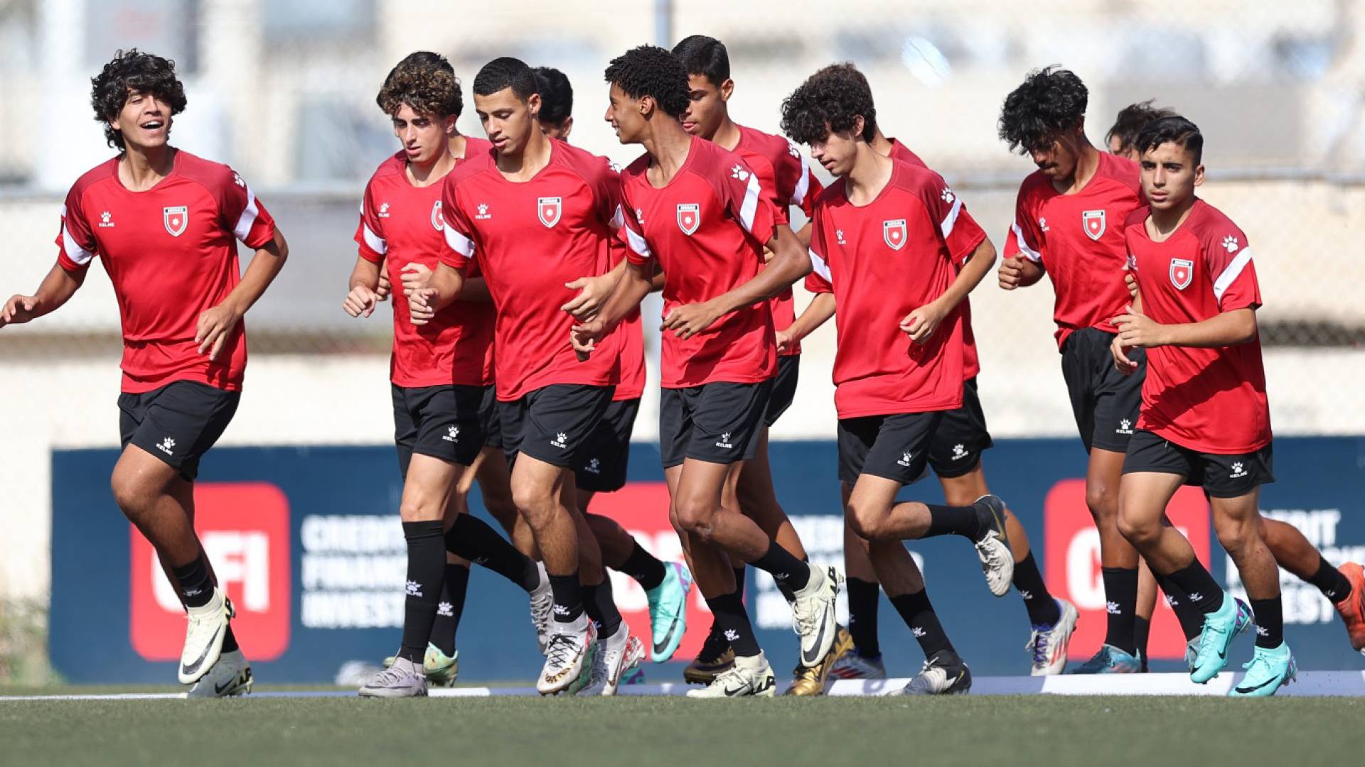 من تدريبات المنتخب الوطني