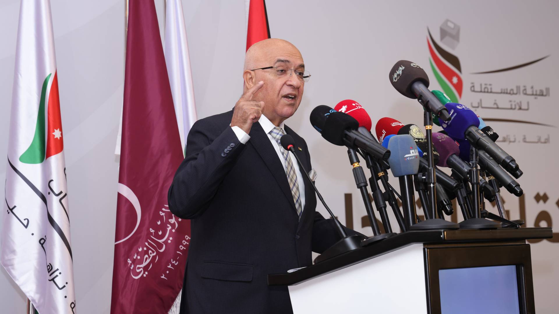 رئيس مجلس مفوضي الهيئة المستقلة للانتخاب، المهندس موسى المعايطة