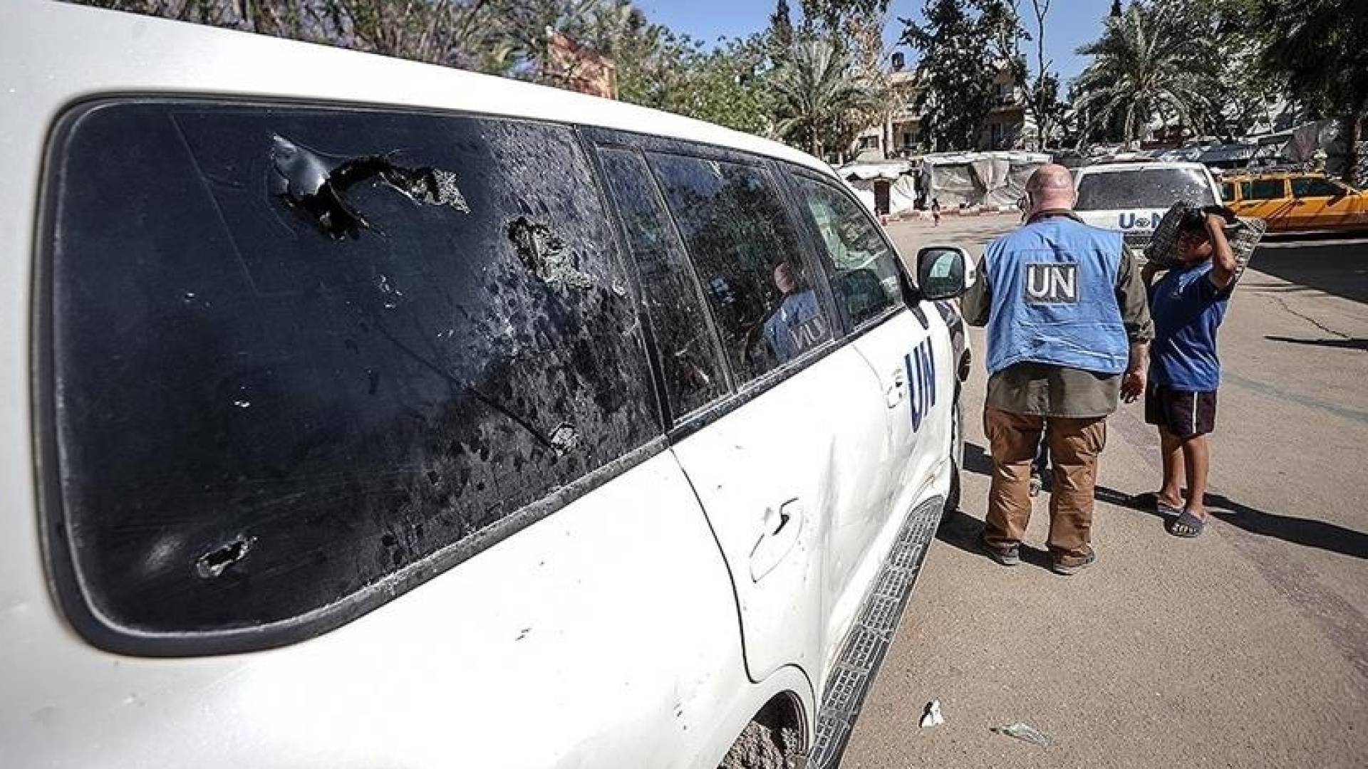 استهداف قافلة أممية في غزة من قبل جيش الاحتلال