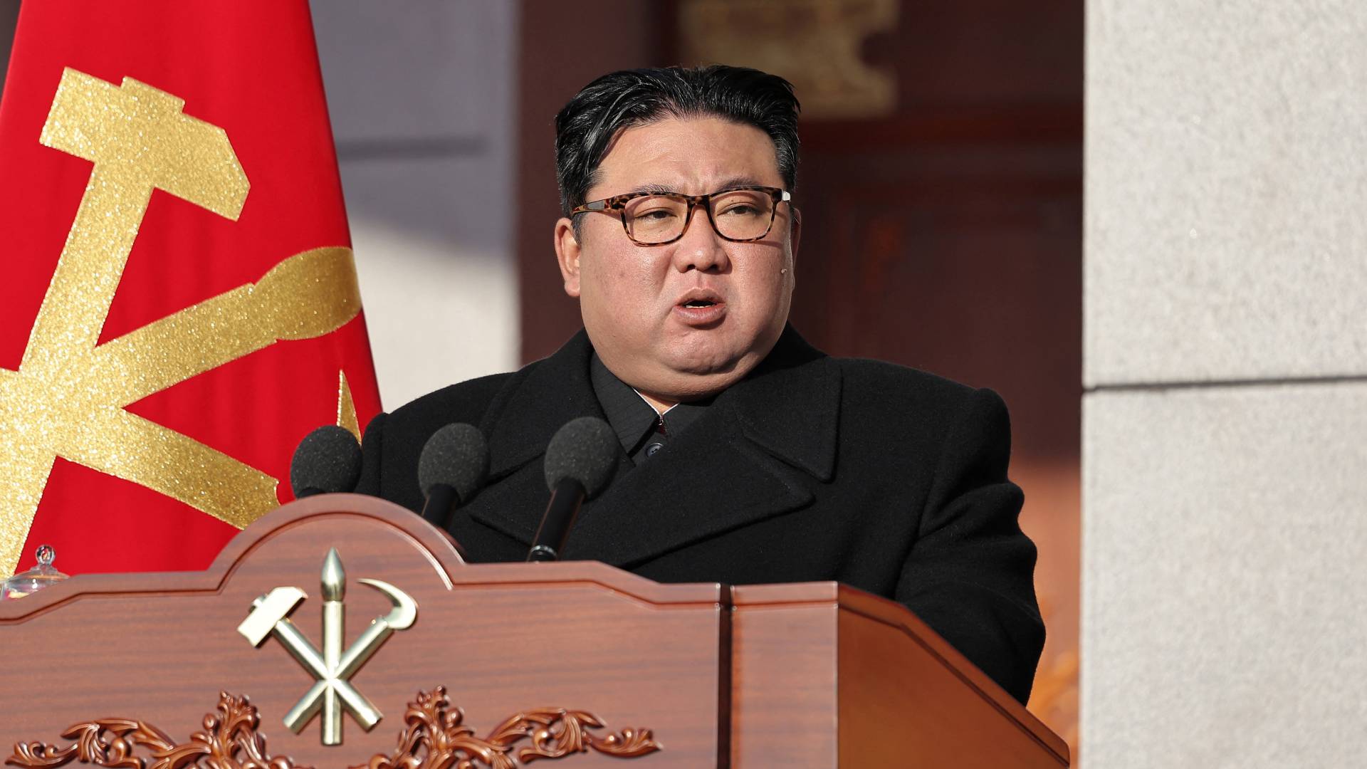 الزعيم الكوري الشمالي كيم جونغ أون