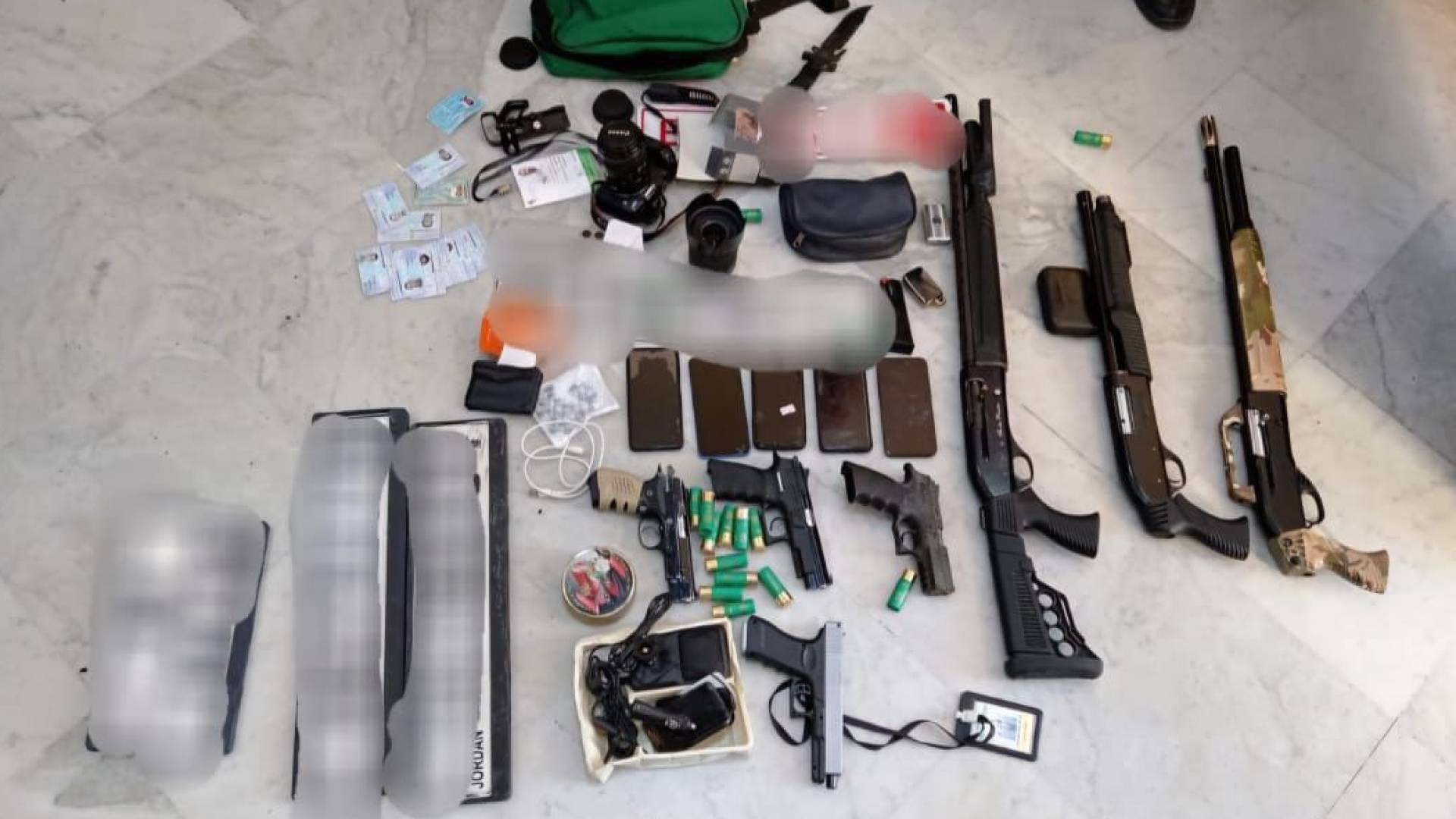 الأمن العام: ضبط مركبات وأسلحة قبل استخدامها في مواكب على خلفية نتائج الانتخابات