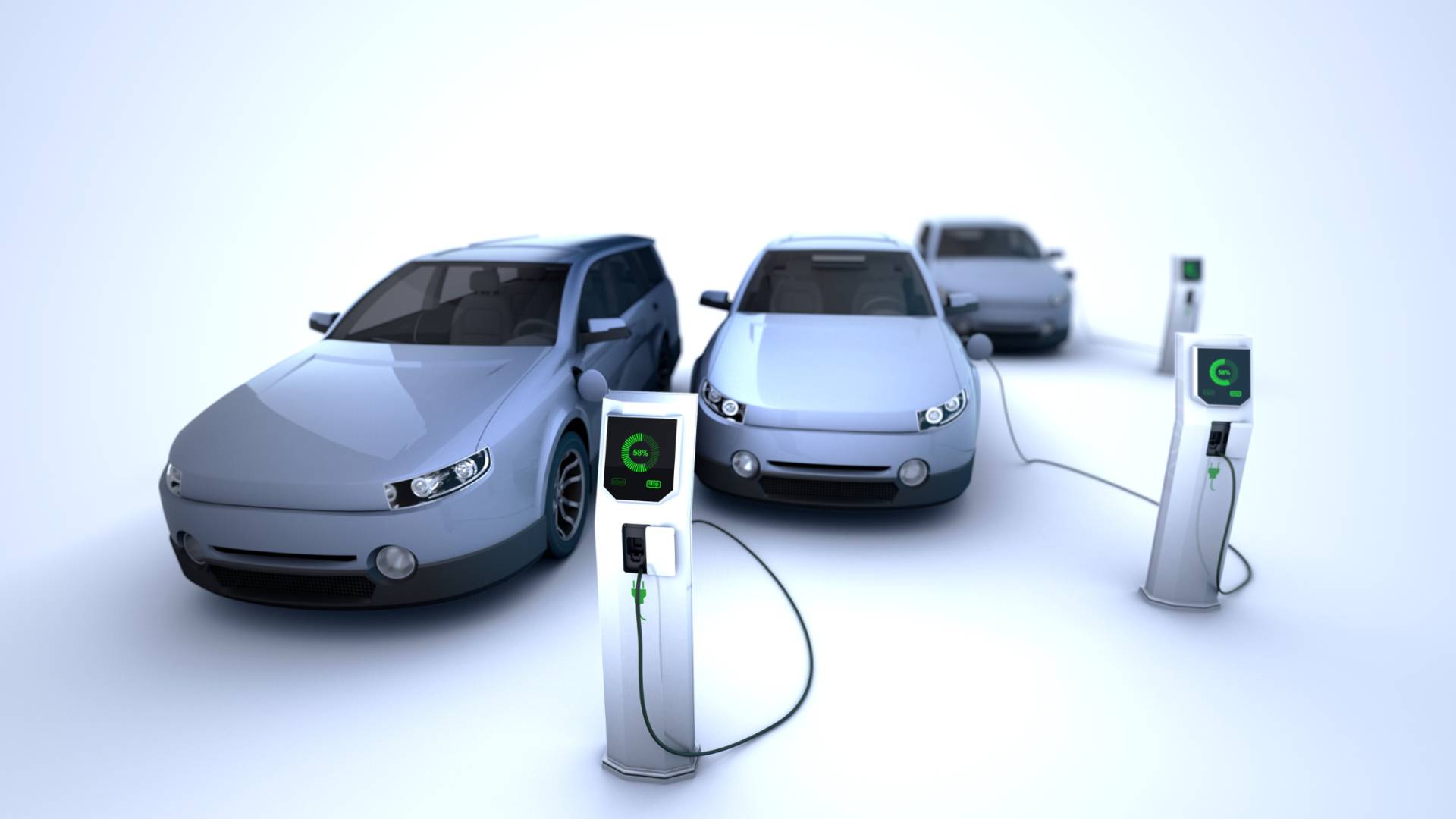 صورة تظهر محطة شحن سيارات كهربائية