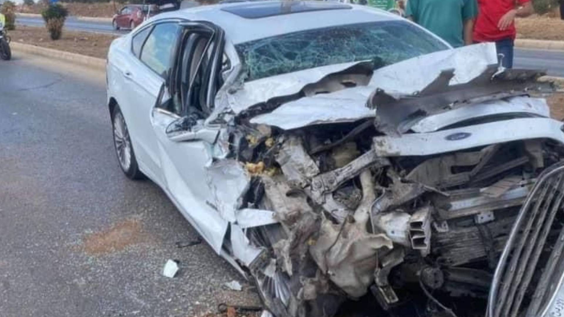 تصادم مركبتين