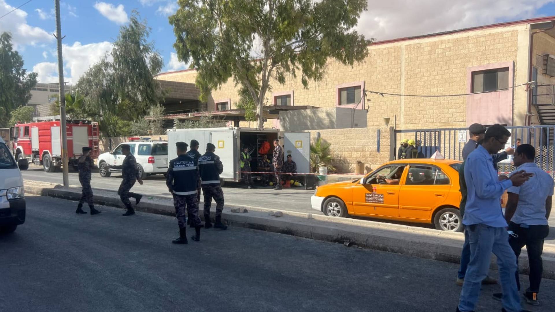 صورة من موقع الإصابات