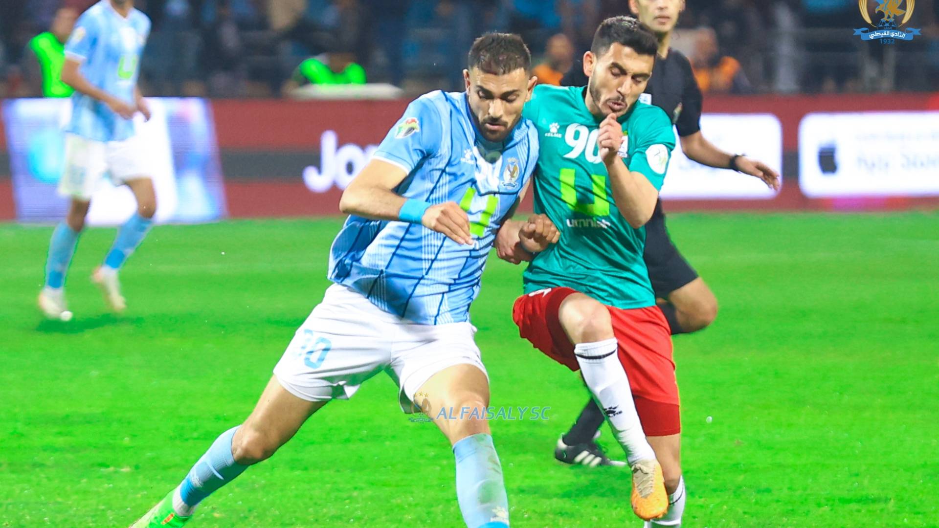 من مباراة سابقة بين الفريقين