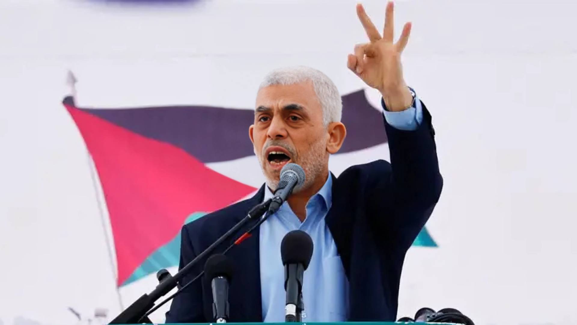 رئيس حركة حماس يحيى السنوار