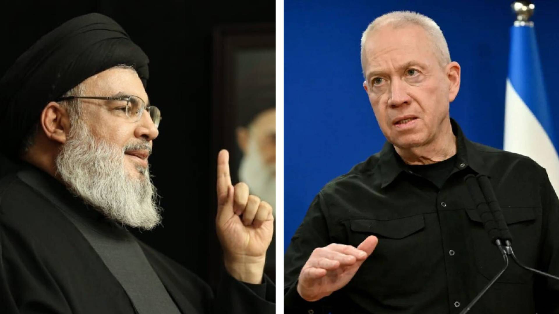 غالانت يرد على خطاب نصر الله