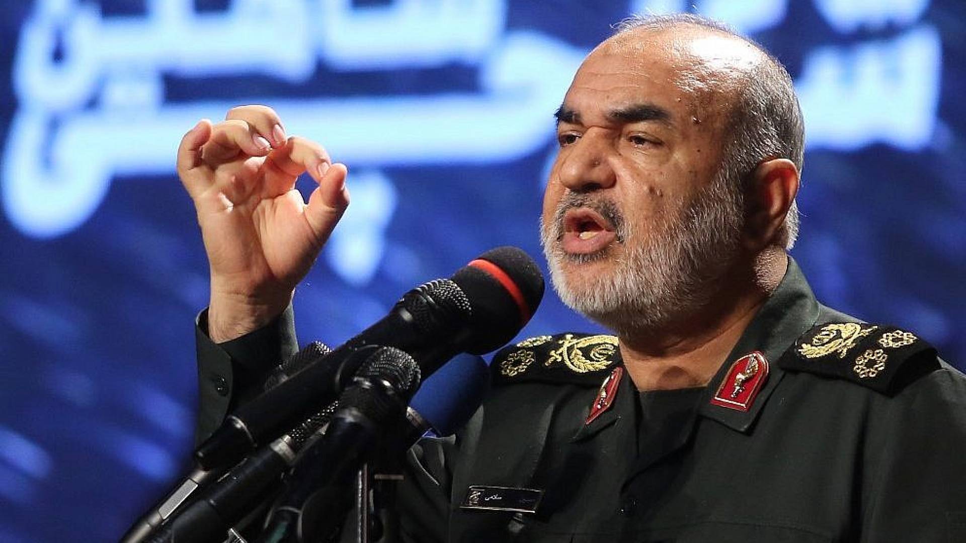 قائد الحرس الثوري الإيراني اللواء حسين سلامي