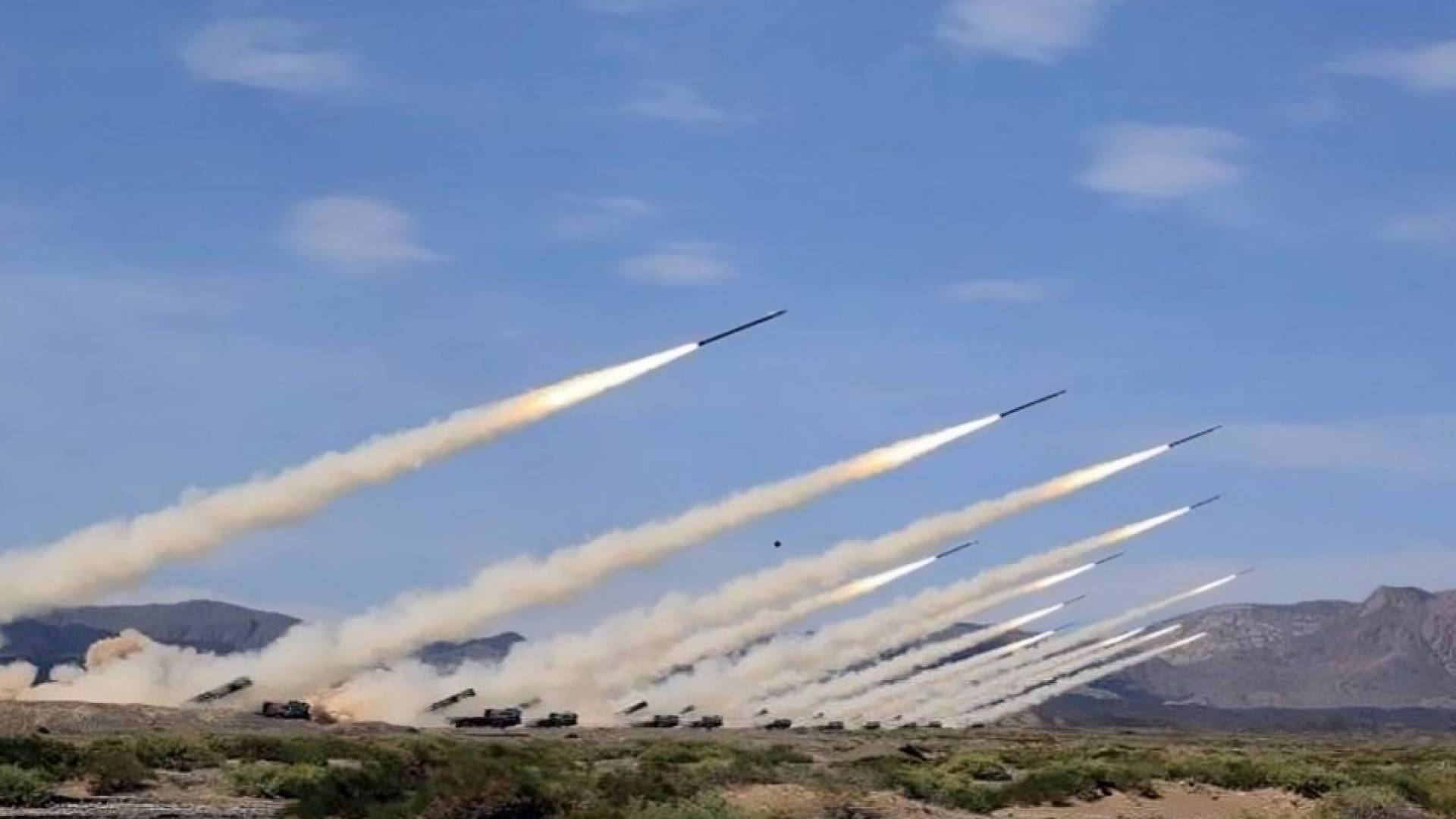 رشقة صاروخية من لبنان