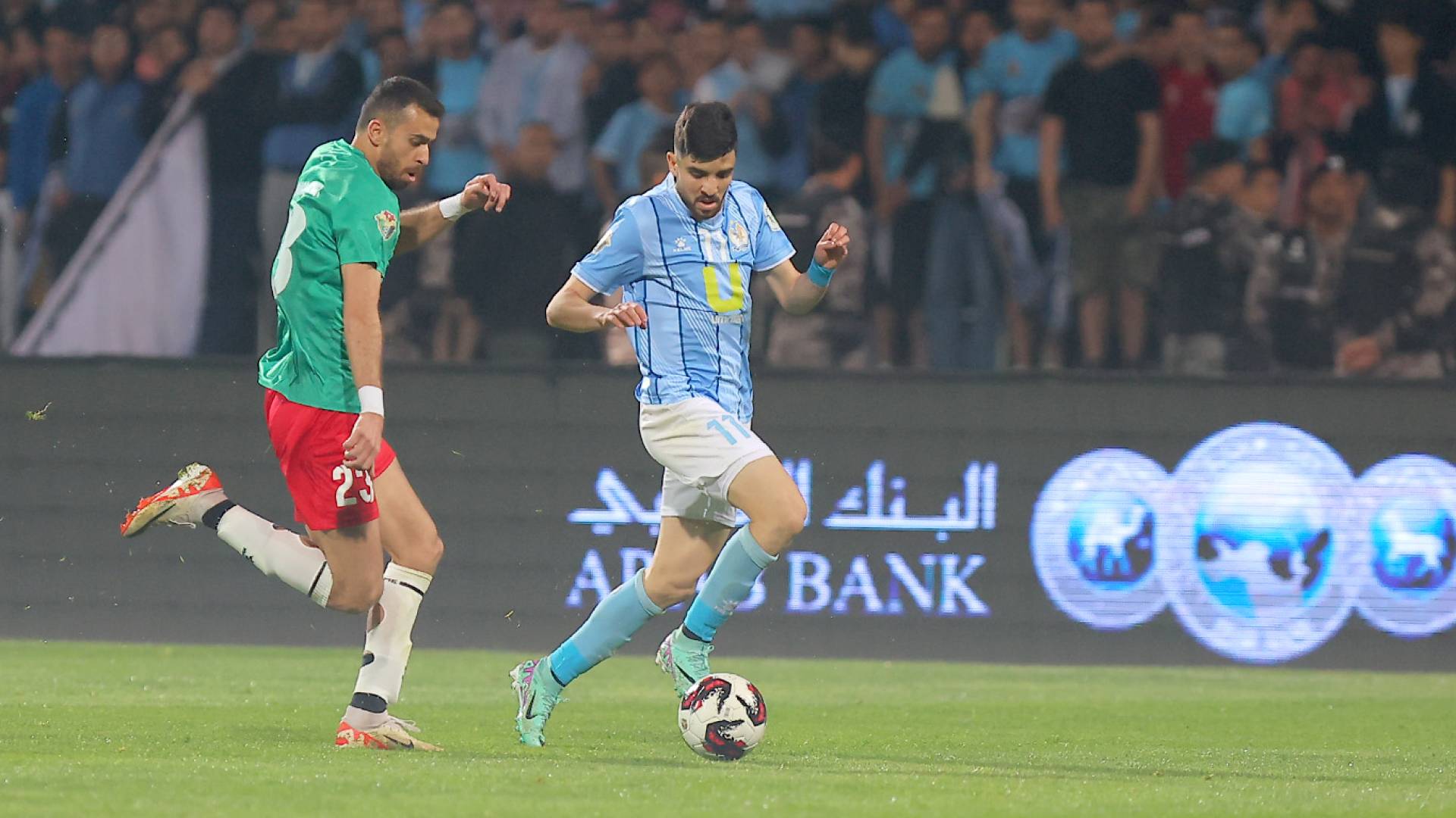 تشكيلة فريقي الفيصلي والوحدات في كلاسيكو الأردن