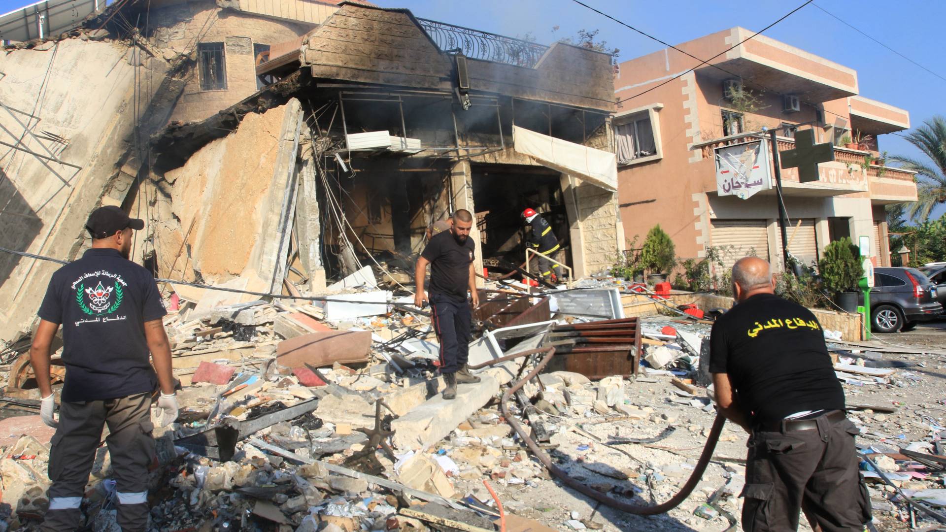 آثار ضحايا العدوان على لبنان