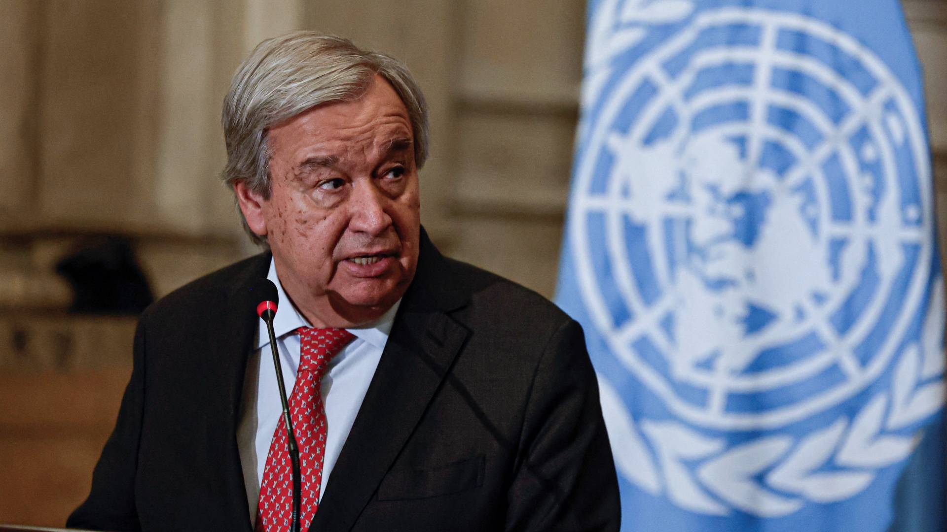 الأمين العام للأمم المتحدة أنطونيو غوتيريش
