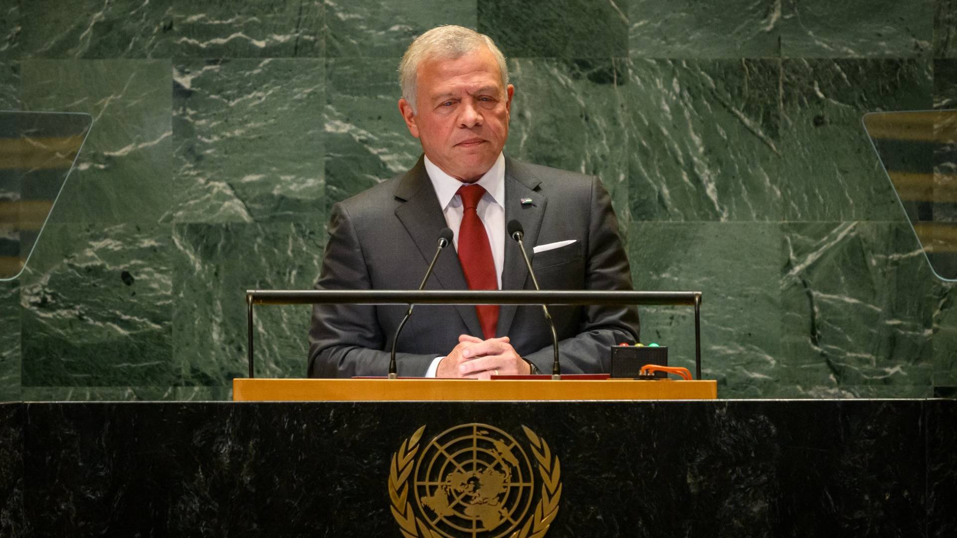 الملك يلقي خطابا في الجلسة الافتتاحية لاجتماعات الجمعية العامة للأمم المتحدة