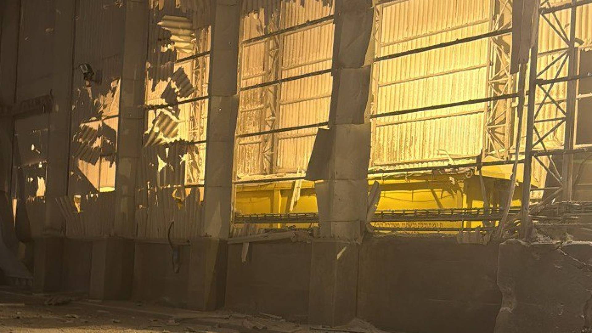 لحظة انفجار المسيرة في إيلات