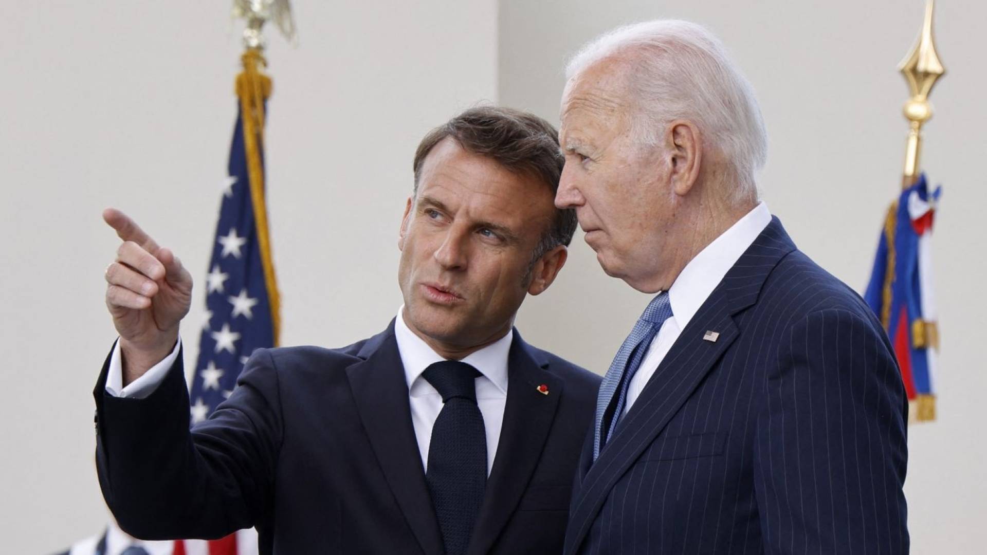 بايدن وماكرون