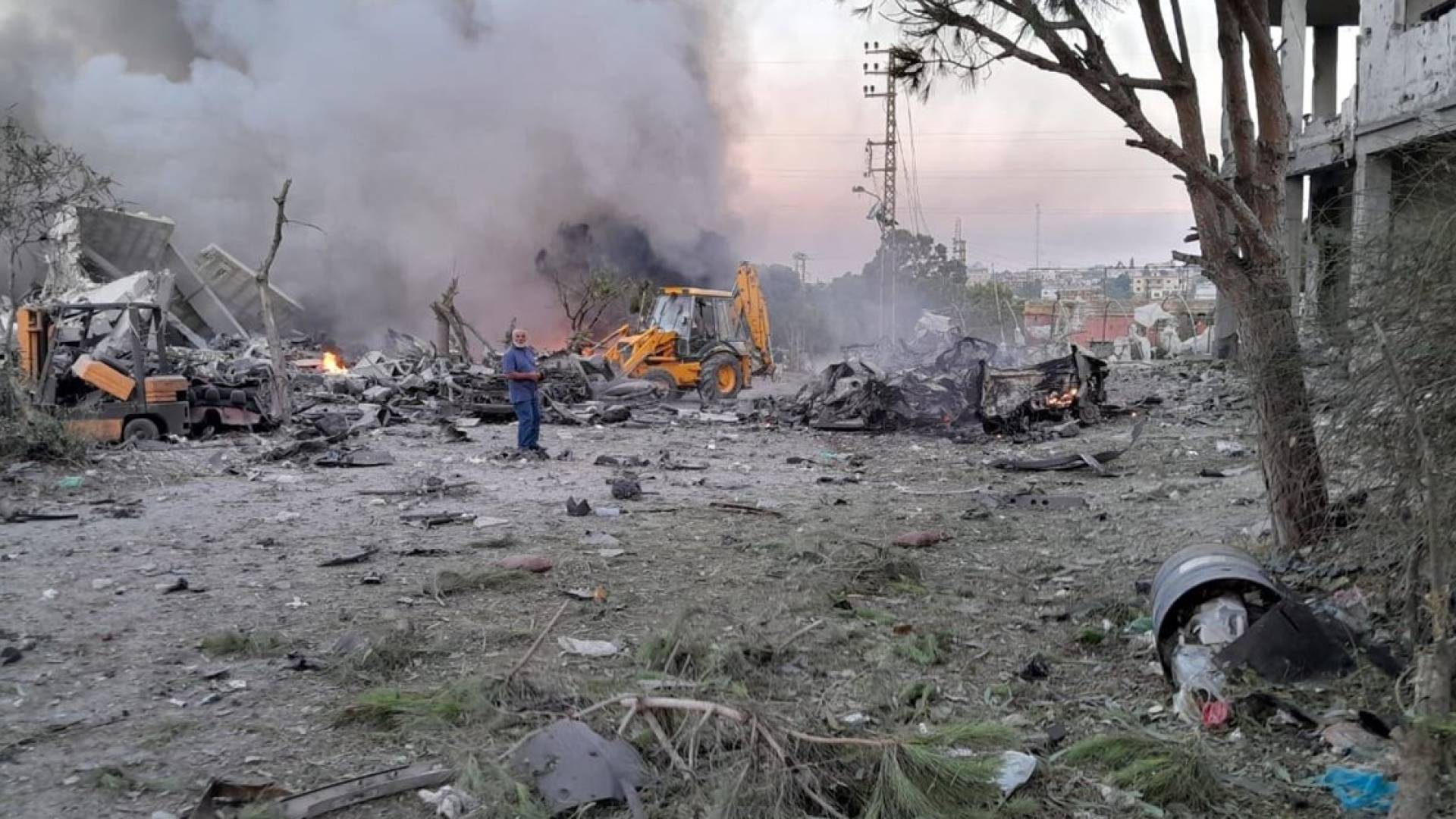 جانب من آثار عدوان الاحتلال على لبنان