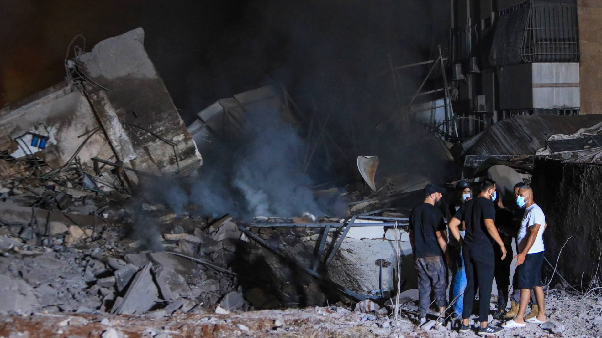 غارات للاحتلال على الحدود السورية اللبنانية