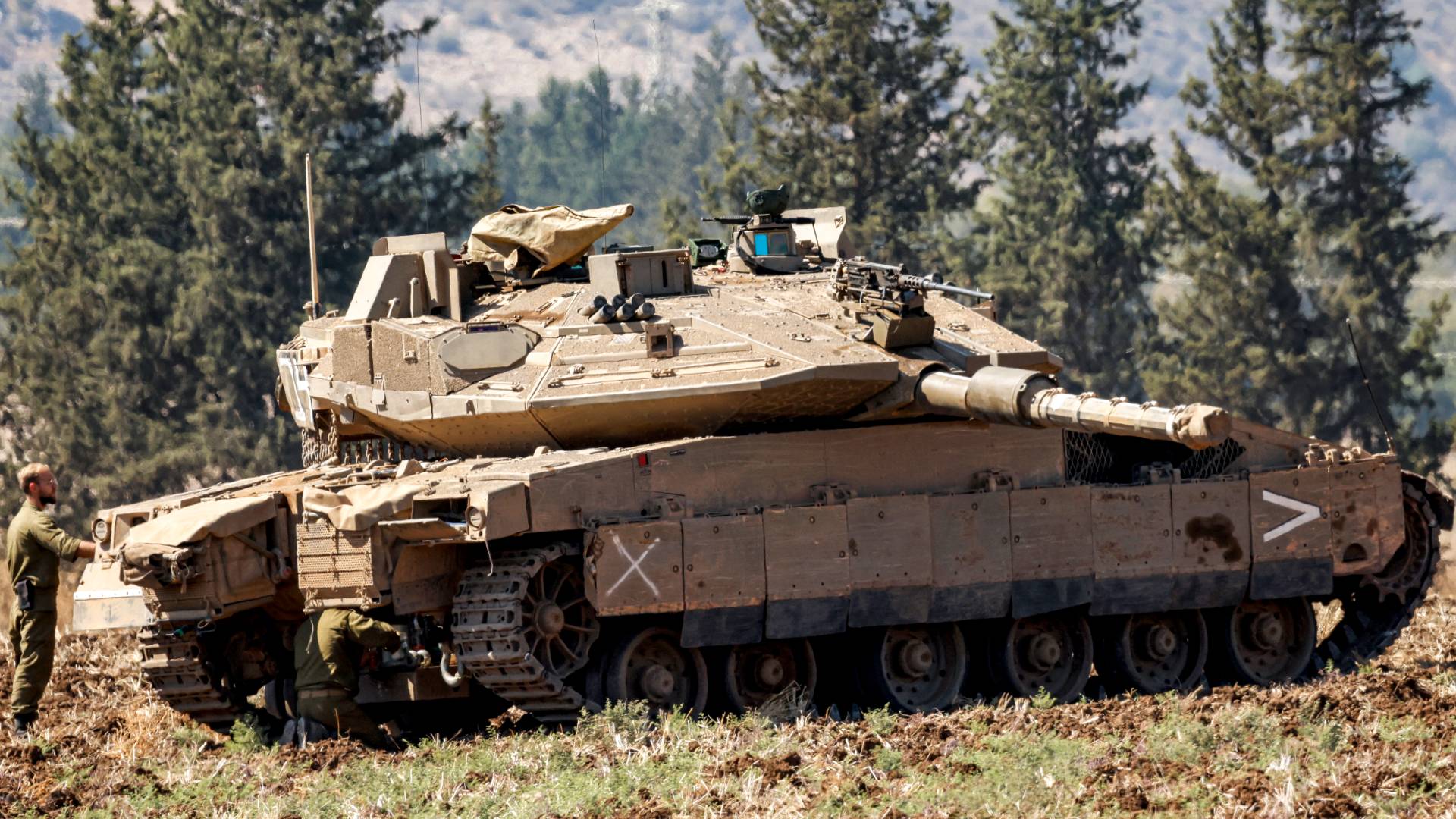 دبابة تابعة لجيش الاحتلال