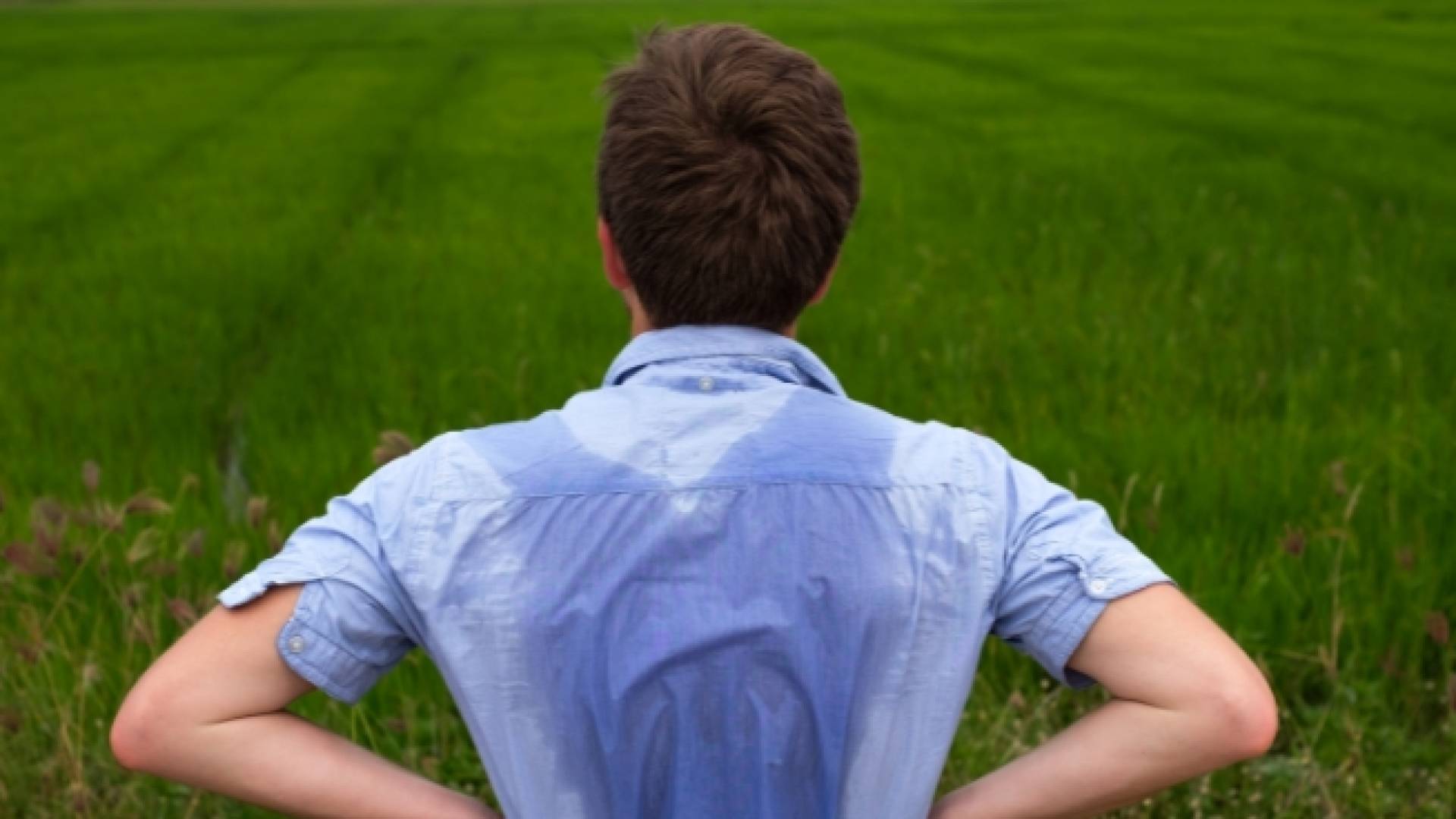 التعرق الزائد - تعبيرية