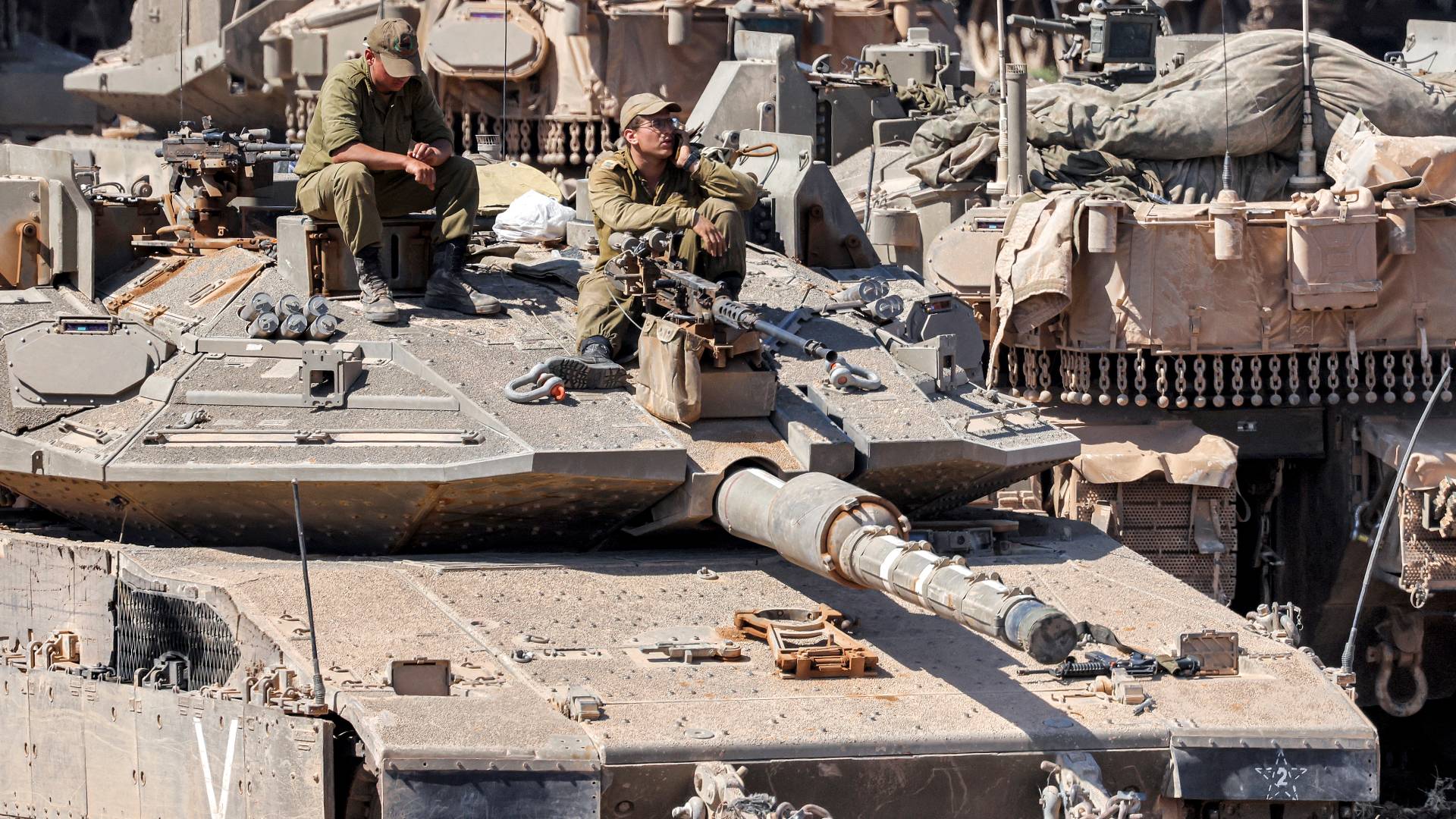 دبابة تابعة لجيش الاحتلال