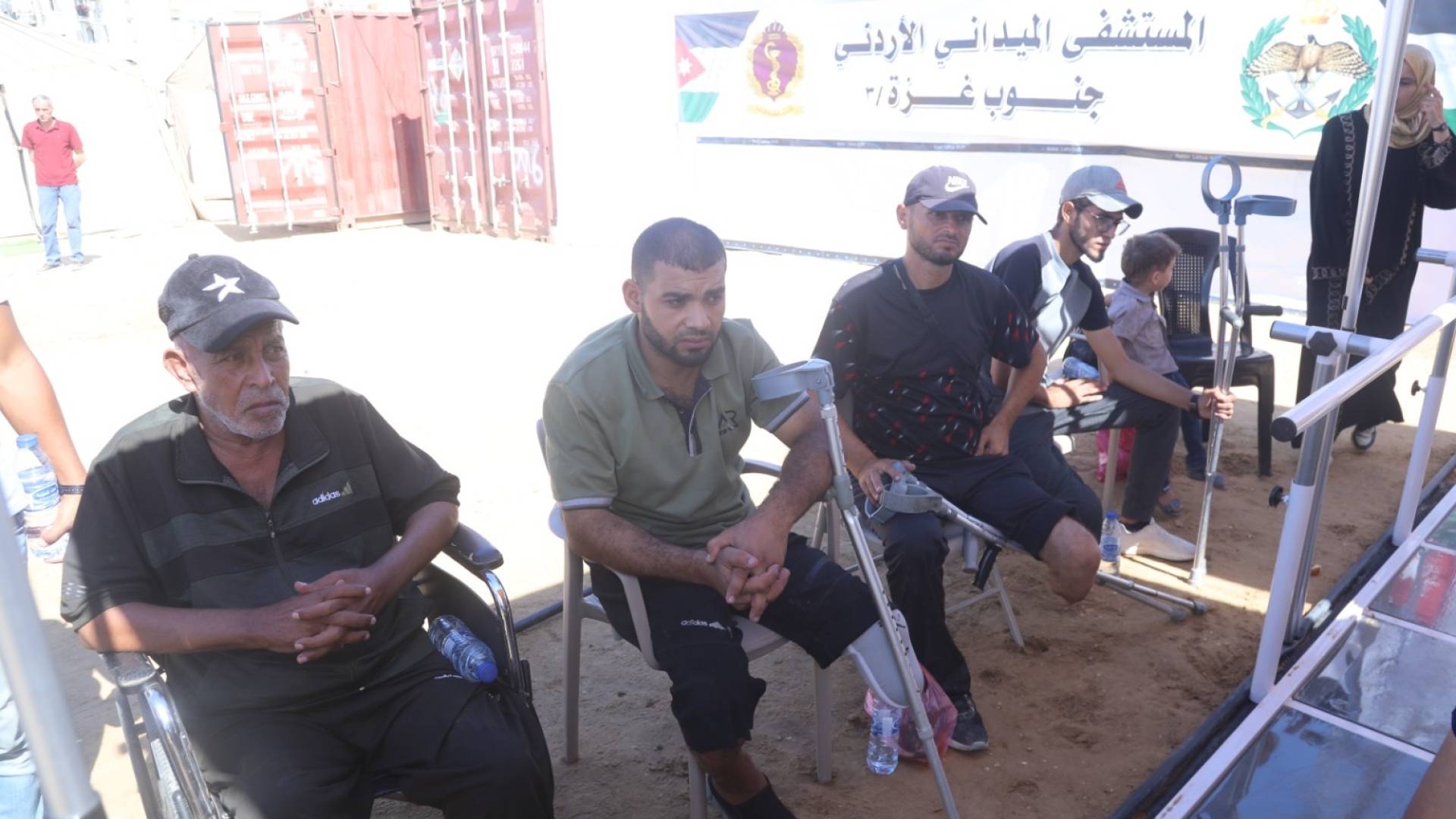 وحدة دعم مبتوري الأطراف المتنقلة تواصل عملها في قطاع غزة - صور