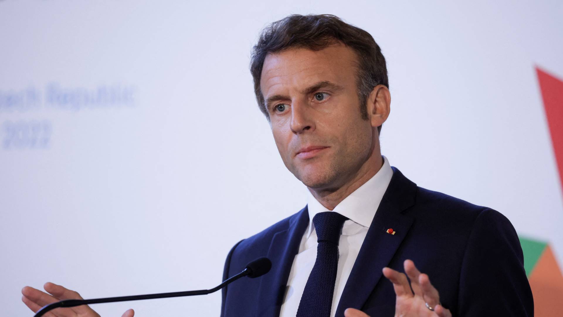 الرئيس الفرنسي إيمانويل ماكرون