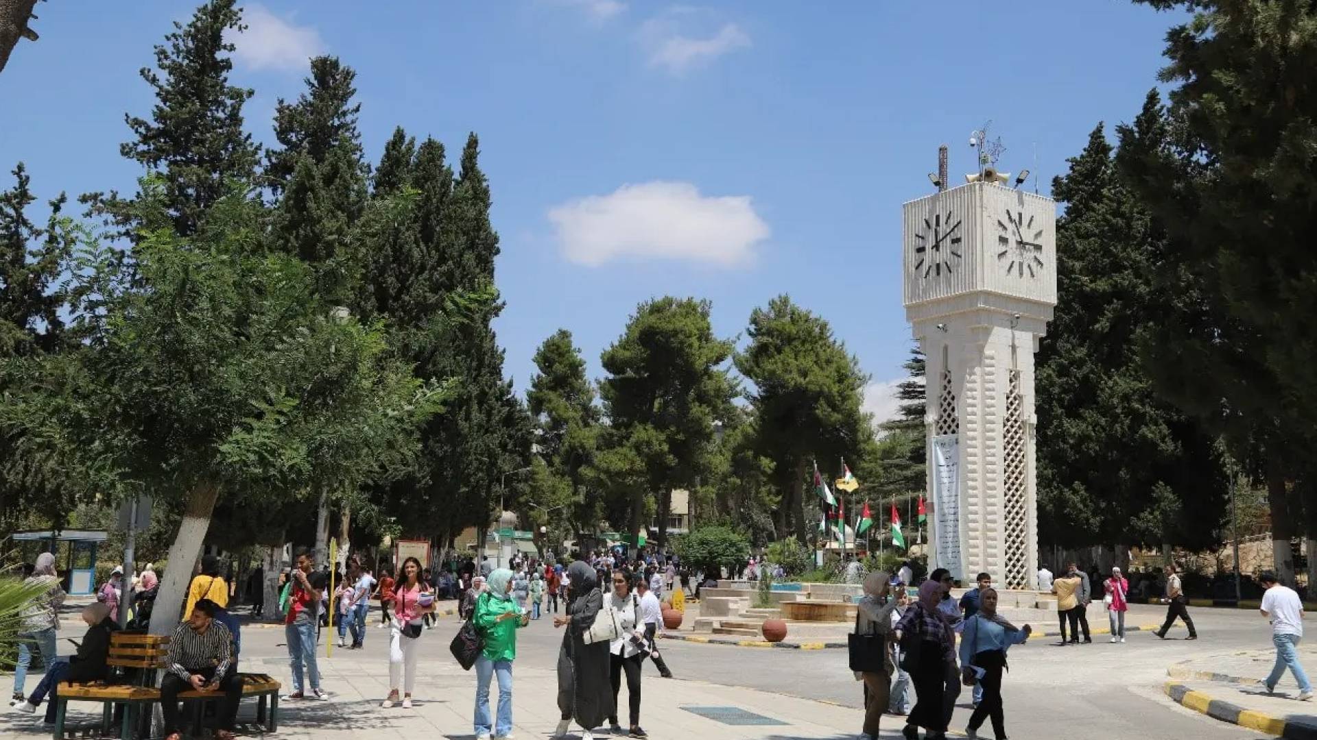 لقطة من الجامعة الأردنية - أرشيفية