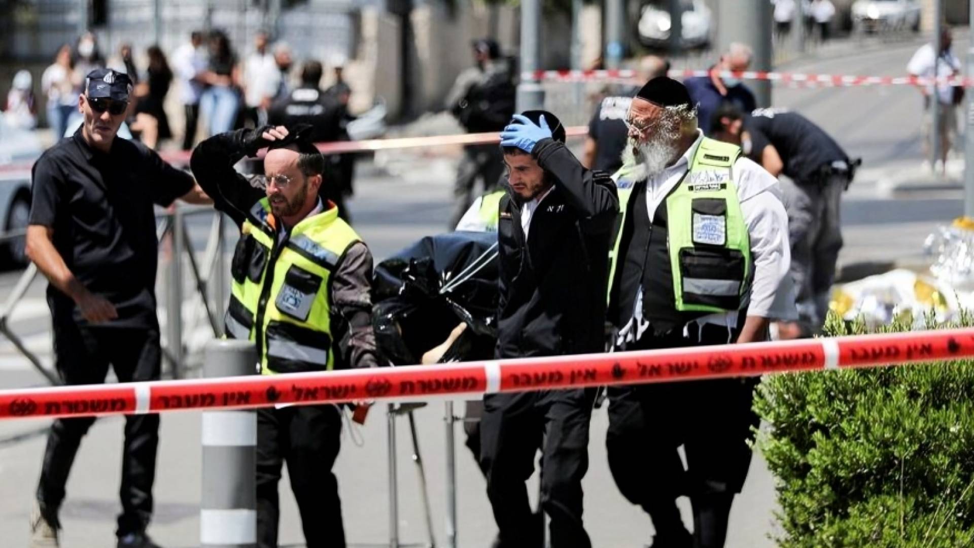 موقع عملية إطلاق نار