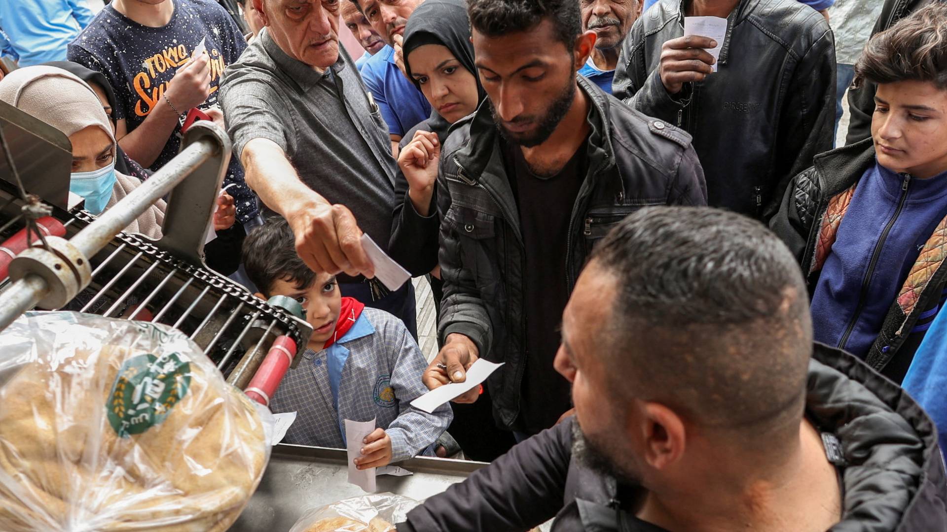 صورة تعبر عن أزمة المخابز في لبنان