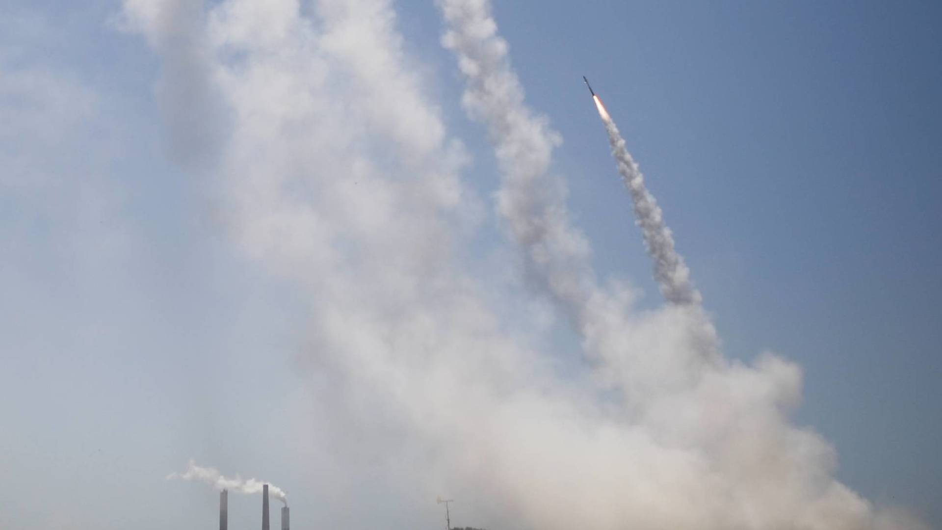 إطلاق صاروخ من قطاع غزة صوب مستوطنات الغلاف