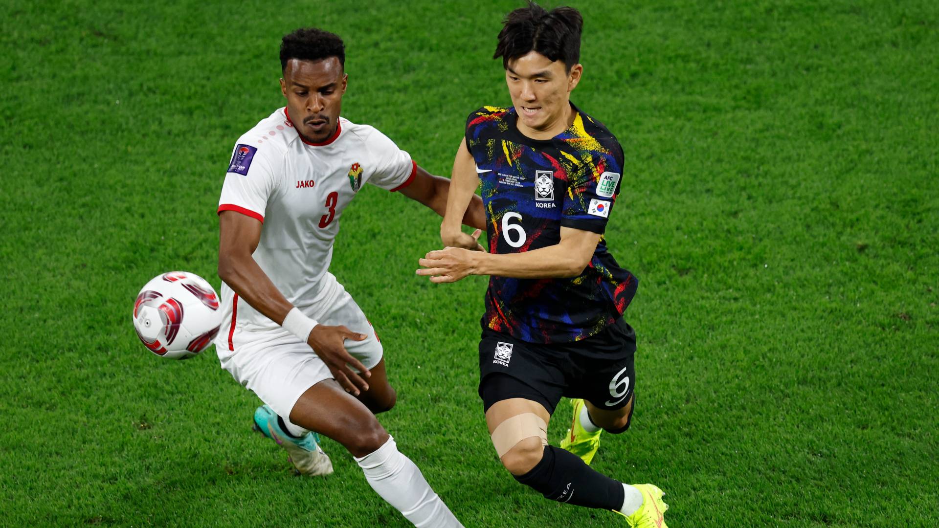 منتخب نشامى الأردن يخسر أمام كوريا الجنوبية بهدفين دون رد