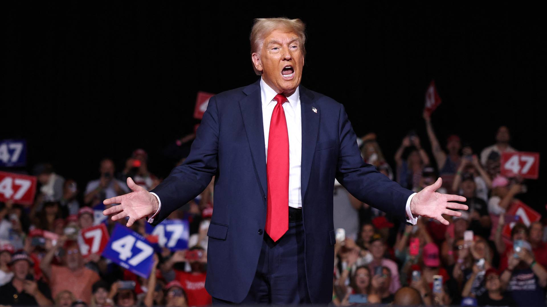 المرشح للرئاسة الأمريكية ترمب