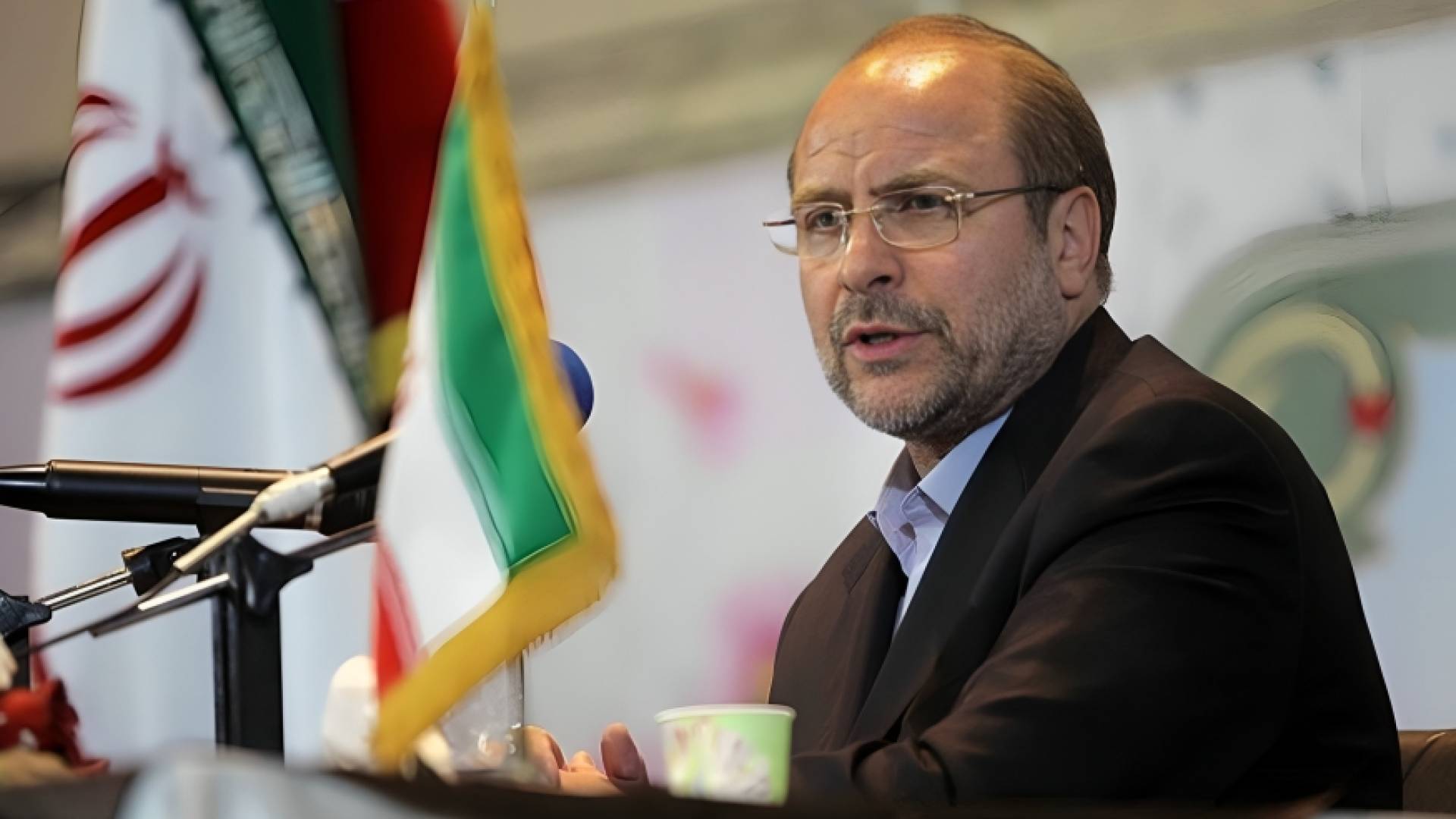 رئيس مجلس الشورى الإيراني محمد باقر قاليباف