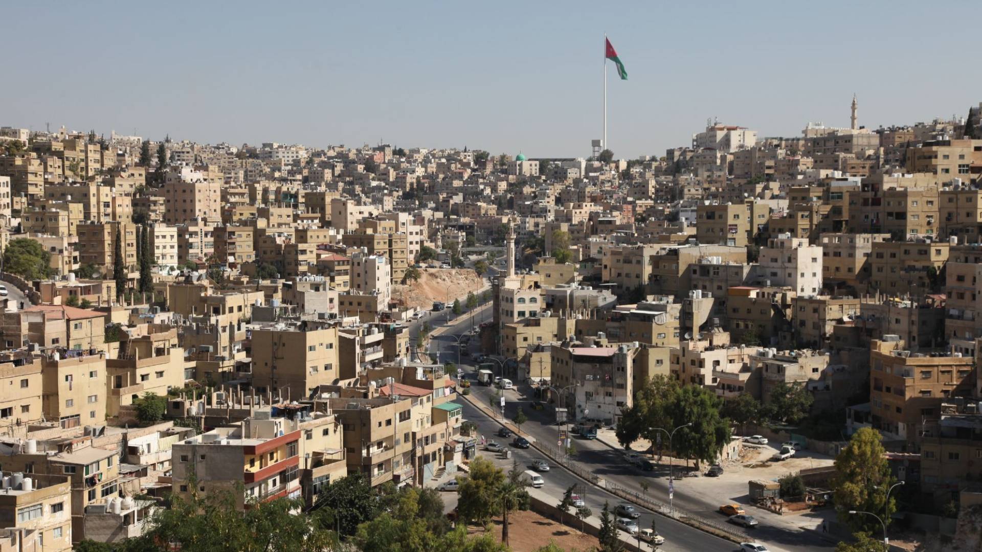 جانب من العاصمة عمان