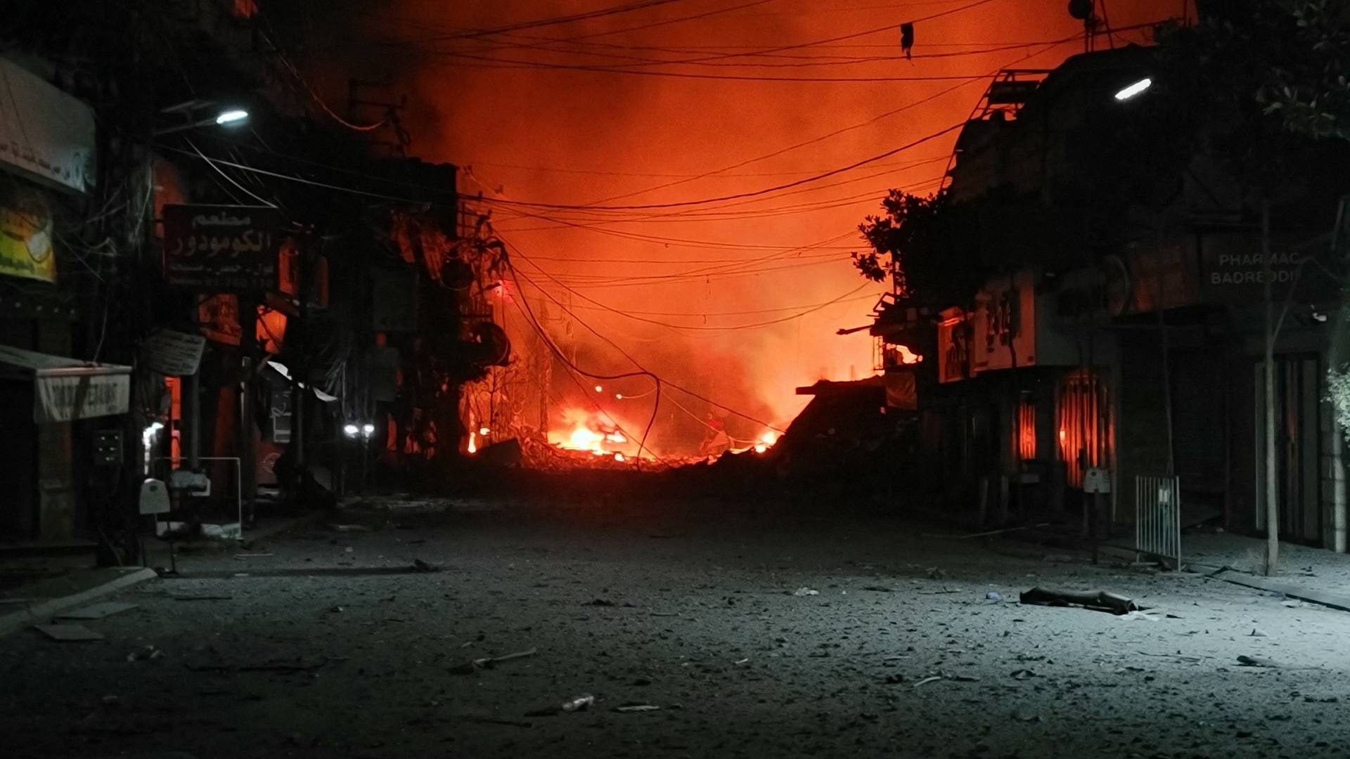 استهداف منطقة في جنوب لبنان