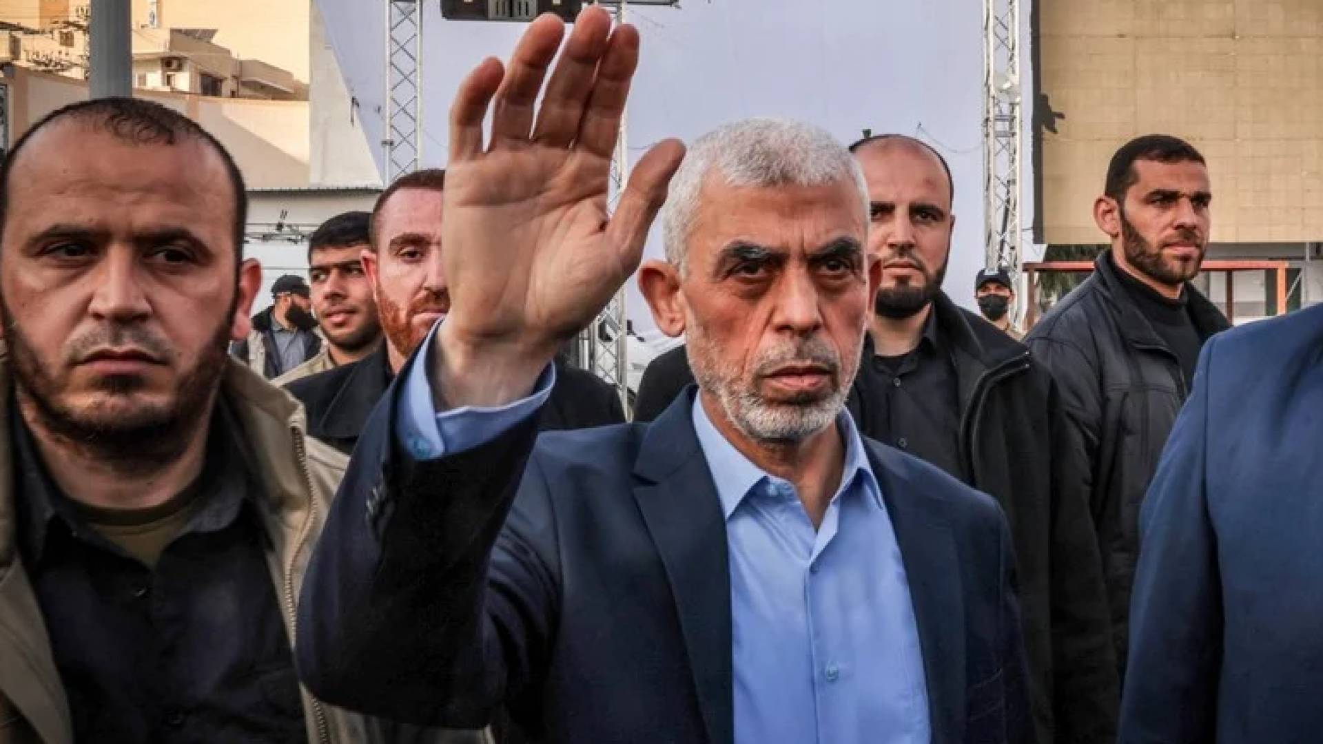 رئيس المكتب السياسي لحركة حماس يحيى السنوار