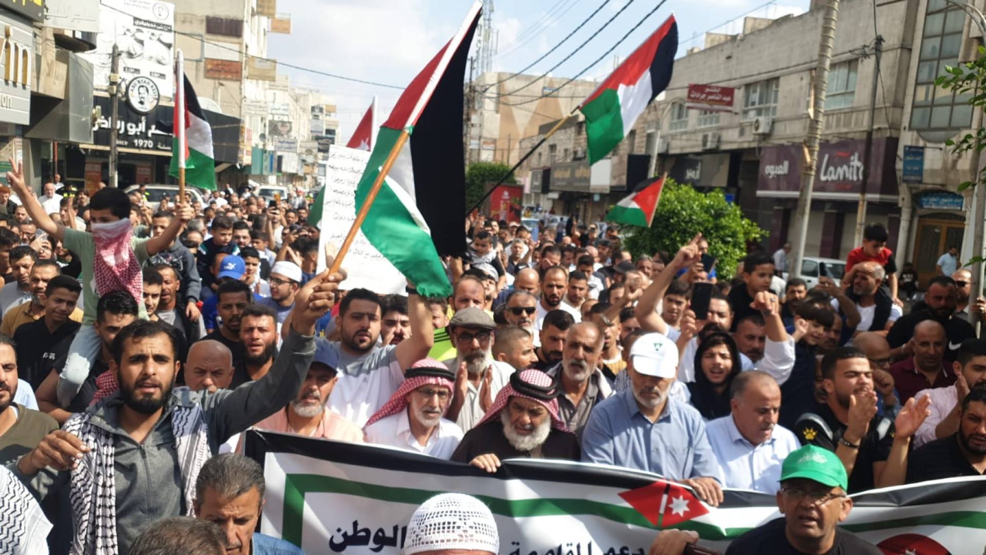 وقفة تضامنية في الاردن