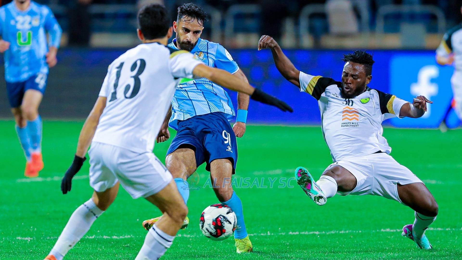 من مباراة سابقة بين الفريقين