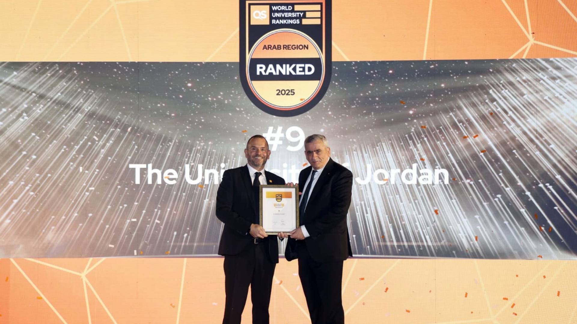 الجامعة الأردنية في المرتبة التاسعة عربيا وفق تصنيف QS Arab 2025
