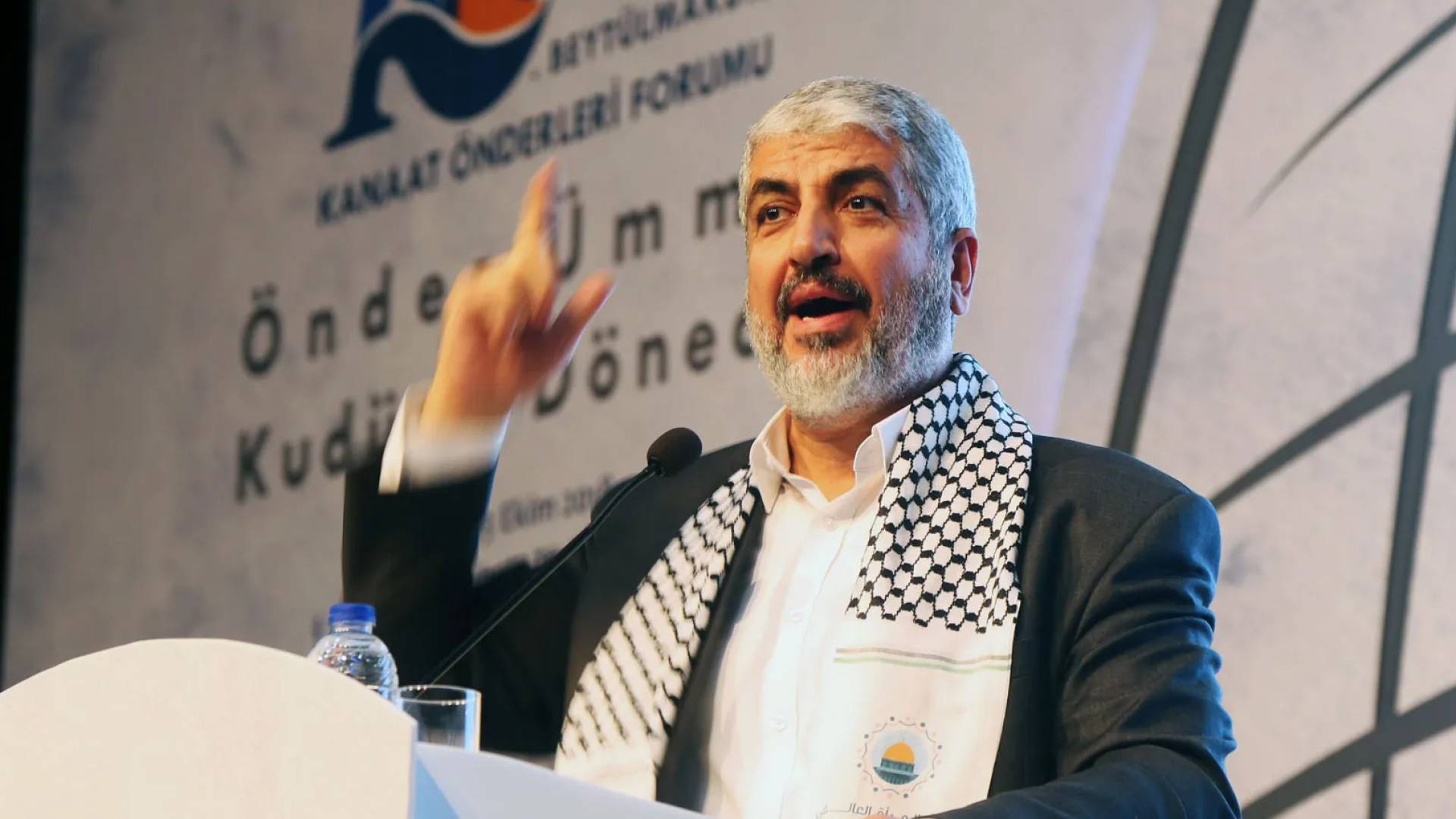 خالد مشعل، رئيس حركة المقاومة الإسلامية (حماس) في الخارج