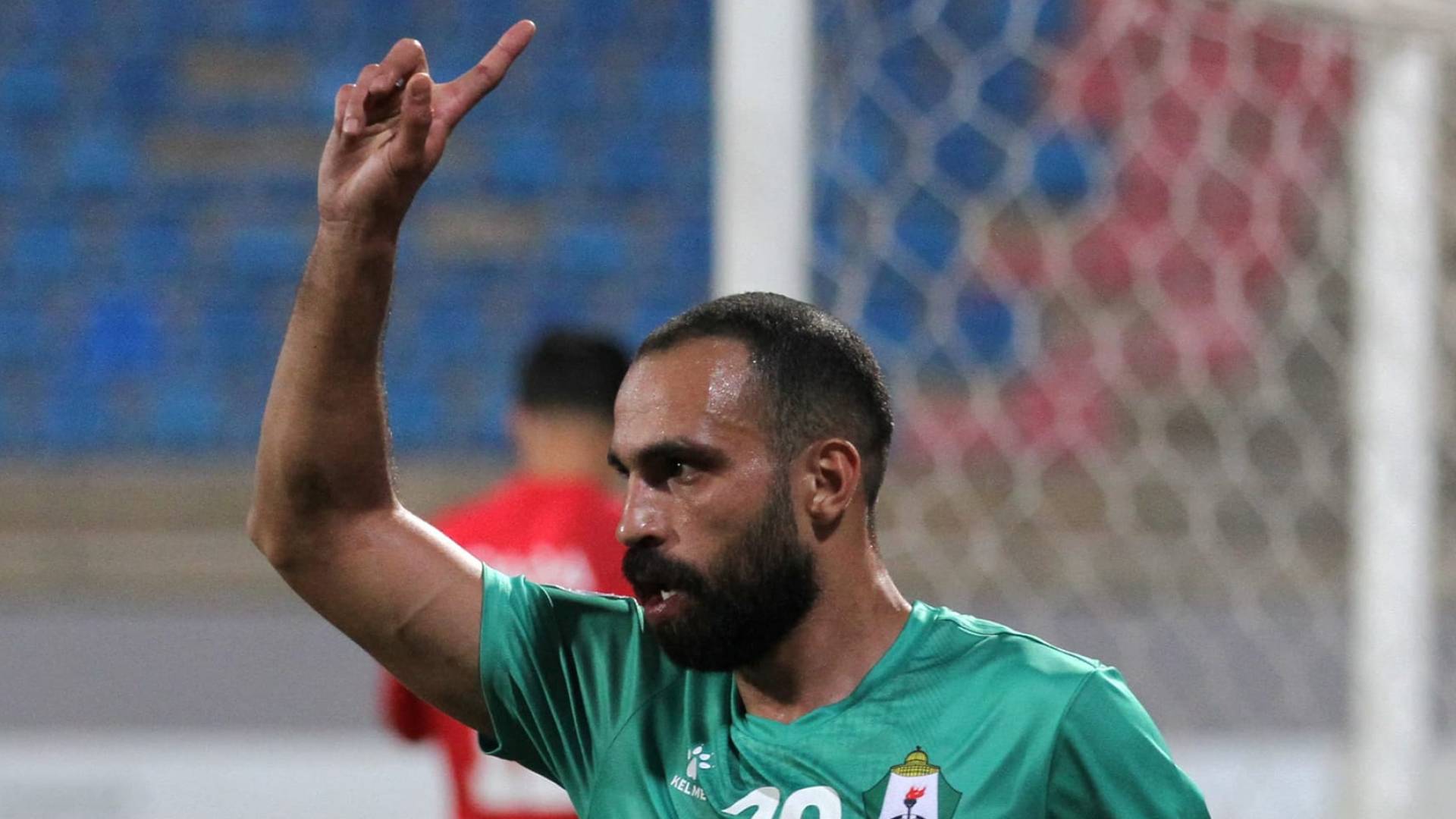 لاعب الوحدات بهاء فيصل