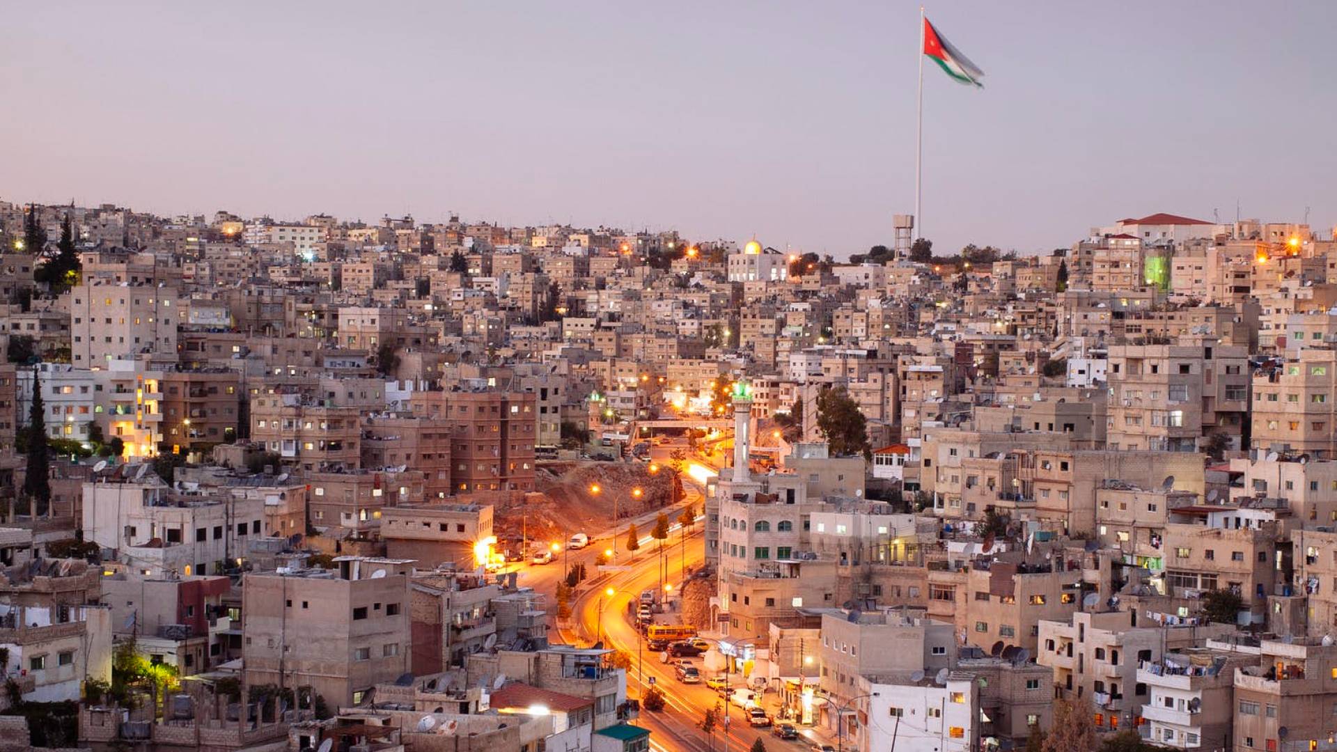 جانب من العاصمة عمان